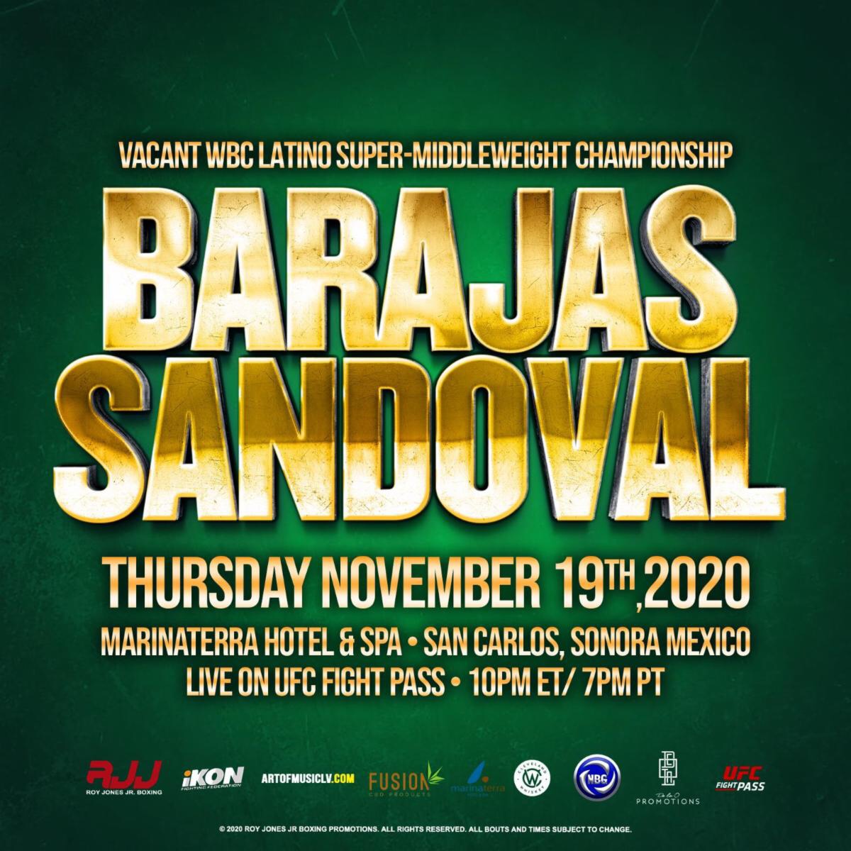 Juan Barajas vs Bruno Sandoval Headlines Thursday | boxen247.com