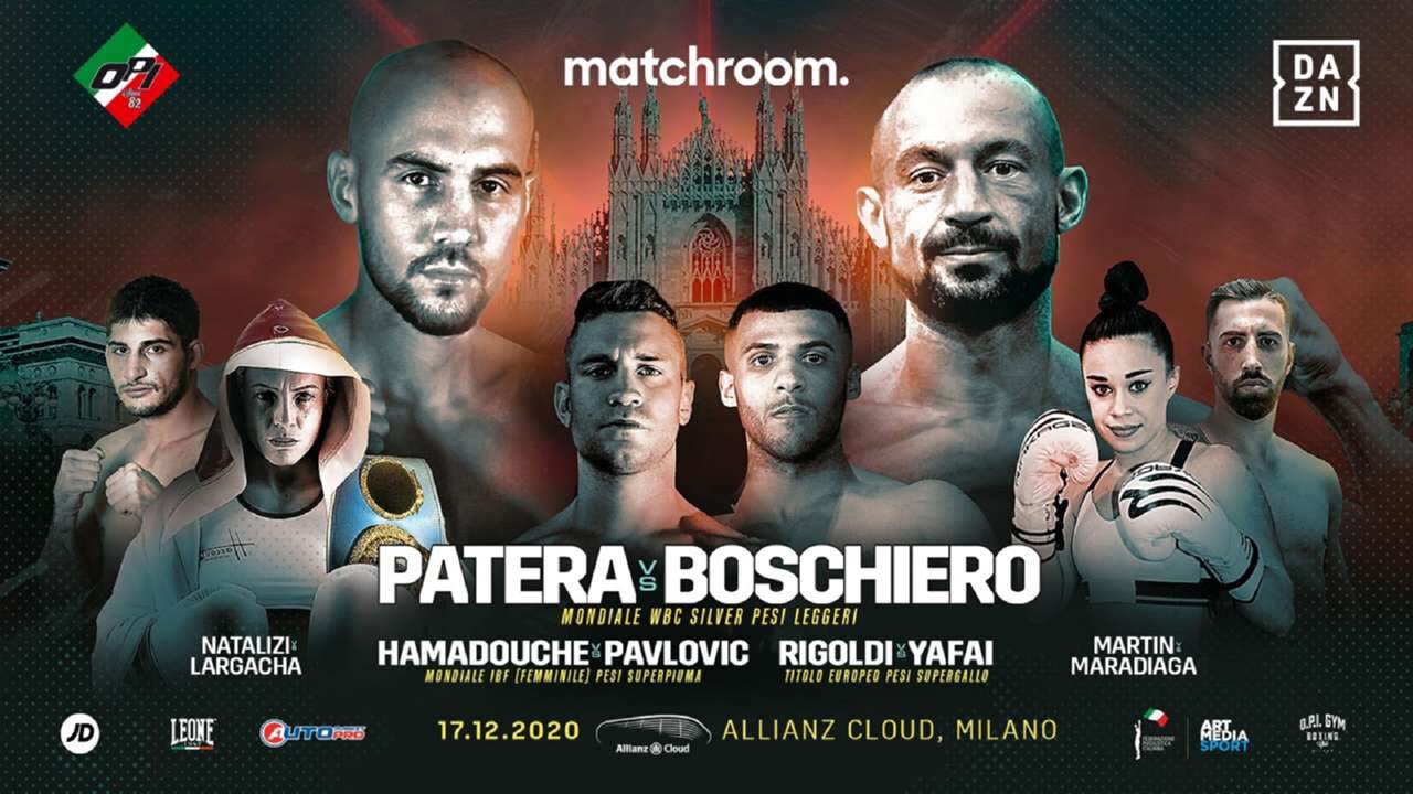 Patera vs Boschiero in Italy on December 17th DAZN | boxen247.com