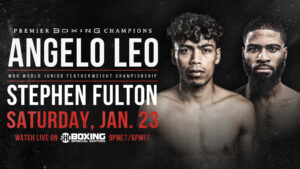 WBO Jr. Featherweight Champion Angelo Leo Battles Stephen Fulton Jr. | Boxen247.com