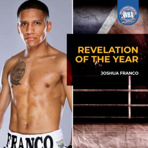 The WBA Revelation of The Year Award Goes to Joshua Franco | Boxen247.com