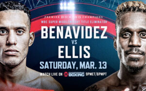 Benavidez & Ellis in Eliminatory WBC Bout Next Saturday March 13th | Boxen247.com