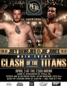 Joey Dawejko vs. Joe Jones Full Fight Card Weights From Philadelphia | Boxen247.com