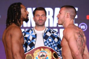 Demetrius Andrade & Liam Williams Weigh-In Ahead of Tomorrow | Boxen247.com