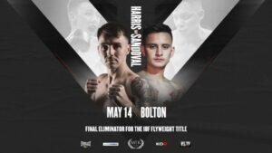 Jay Harris Faces Ricardo Sandoval on May 14th MTK Fight Night | Boxen247.com