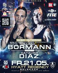 Sarah Bormann Defeats Catalina Diaz in Serbia For WBF Title | Boxen247.com