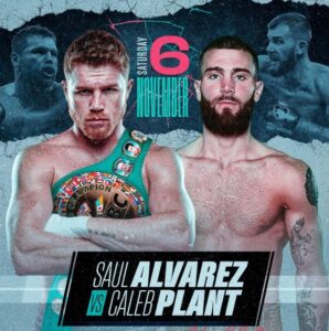 Saúl “Canelo” Álvarez faces Caleb Plant in title unification on November 6 | Boxen247.com (Kristian von Sponneck)