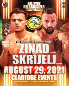 Malik Zinad faces Almir Skrijelj in Brussels, Belgium August 29 | Boxen247.com (Kristian von Sponneck)
