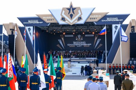 58th World Military Boxing Championships is officially opened in Moscow | Boxen247.com (Kristian von Sponneck)