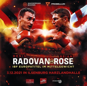 Denis Radovan faces Brian Rose on December 3 in Ilsenburg, Germany | Boxen247.com (Kristian von Sponneck)