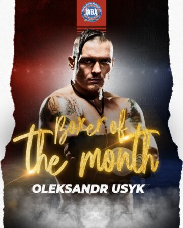 WBA Boxer of the month: Oleksandr Usyk | Boxen247.com (Kristian von Sponneck)