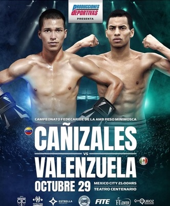 Carlos Cañizales faces German Valenzuela on EstrellaTV October 29 | Boxen247.com (Kristian von Sponneck)