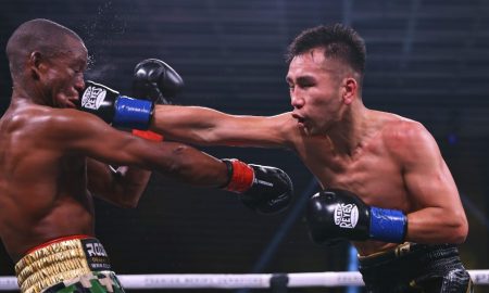 Tugstsogt Nyambayar & Sakaria Lukas battle to a draw in Atlantic City | Boxen247.com (Kristian von Sponneck)