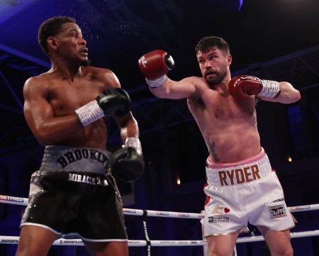 John Ryder defeats Daniel Jacobs in a WBA super middleweight eliminator | Boxen247.com (Kristian von Sponneck)