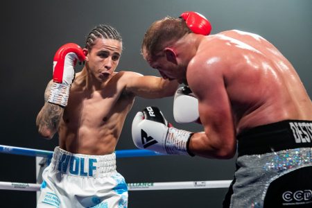 Ethan Collins steps through the ropes for his third pro contest this Friday | Boxen247.com (Kristian von Sponneck)