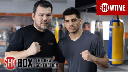 Showtime sports showcase Raúl Márquez & son, prospect Giovanni | Boxen247.com (Kristian von Sponneck)