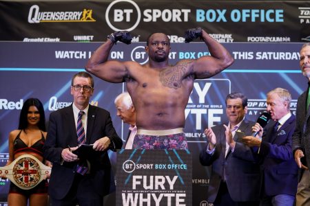 Tyson Fury vs. Dillian Whyte fight card weights, image gallery & full video | Boxen247.com