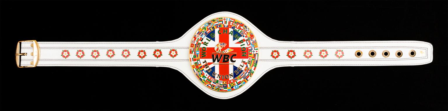 WBC Union Belt unveiled in the UK today for the Fury vs. Whyte winner | Boxen247.com