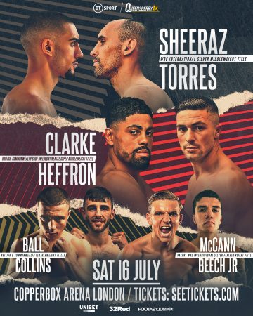 Hamzah Sheeraz returns to the ring in London on July 16 | Boxen247.com