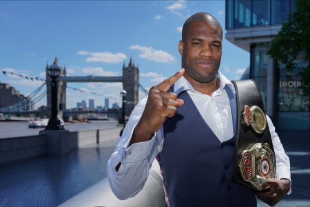 Daniel Dubois back in the UK after winning the WBA Heavyweight Title | Boxen247.com