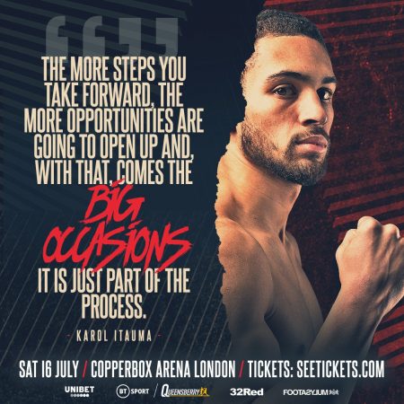 Karol Itauma: From Westminster to Wembley | Boxen247.com