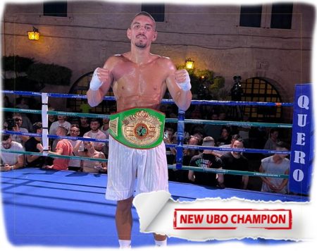 Giovanni Rossetti vs. Jan Helin: Rossetti wins UBO Youth title | Boxen247.com