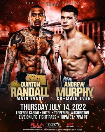 Quinton Randall vs. Ivan Pandzic: Weights from Toppenish | Boxen247.com