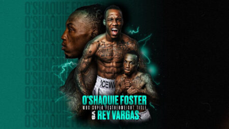 O’Shaquie Foster faces Rey Vargas as WBC title fight confirmed | Boxen247.com