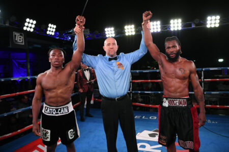 Eros Correa defeats Luis Saavedra & Sacramento results & gallery | Boxen247.com